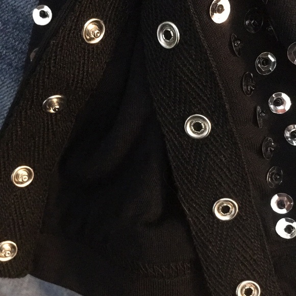 Gorgeous Silk Sequined Snap Sides Diane VonFurst S - Picture 8 of 8